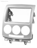 2DIN рамка перехідна для MAZDA 5 (Premacy) 2005-&gt; (silver) (11-084 carav)