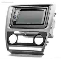 2DIN рамка перехідна для Skoda Octavia 2008-2013 (Auto Air-Cond)