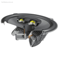 Hertz HCX 690.4 3-Way coaxial - Овальная авто акустика на 3 полосы звучания