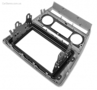 2DIN рамка перехідна для Skoda Octavia 2008-2013 (Auto Air-Cond) Grey-HQ