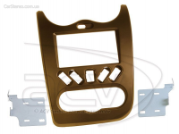 2 DIN перехідна рамка для Dacia Duster 2010+ (381250-02-1 ACV)