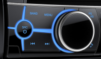 Clarion CZ102E - автомагнитола с радио приемником(Синяя подсветка)